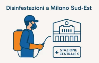 Disinfestazione Milano Vittoria, Forlanini, Vigentino, Chiaravalle, Gratosoglio a Sud-Est di Milano